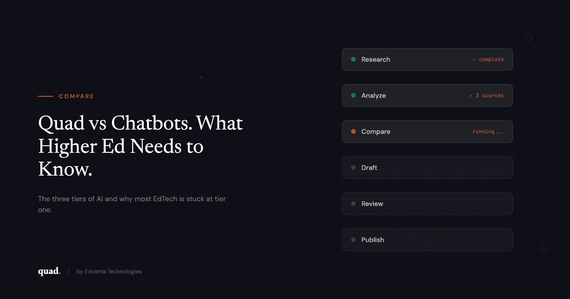 AI chatbots vs AI Staff comparison for higher education