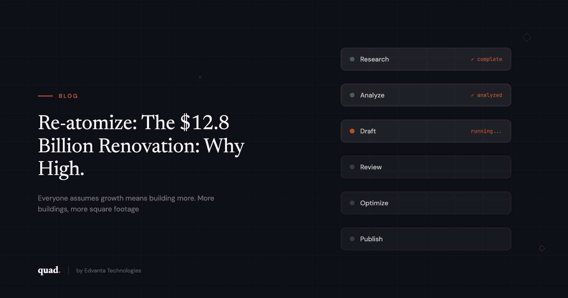 The $12.8 Billion Renovation: Why Higher Ed Design Moved from Expansion to Optimization — Quad Blog